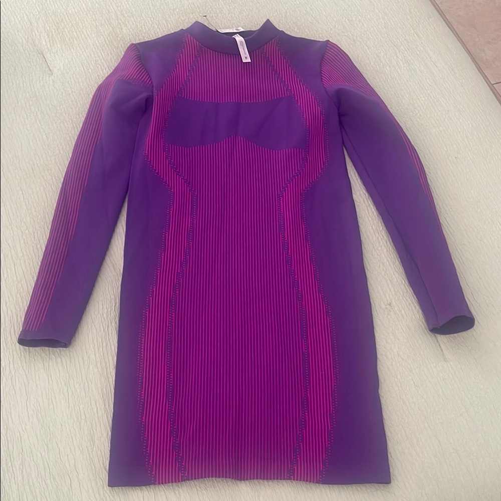 Purple and Pink Dress